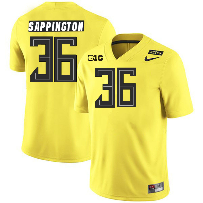 Atticus Sappington Oregon Jersey,Oregon Ducks Football Uniforms Youth-Alternate Yellow